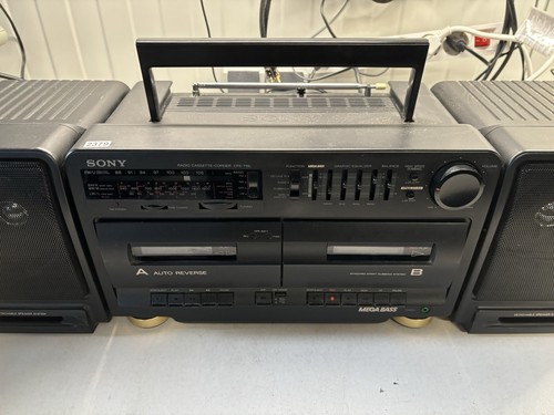 Sony CFS-710L Radio Cassette-Corder Lesen! - Afbeelding 4 van 5