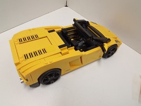 Lego Racers 8169 Lamborghini Gallardo LP560-4 W/ spare parts 4 alternate coupe