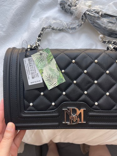 Badgley Mischka Crossbody Denim Handbag New with Tags