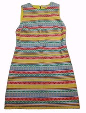 Alice + Olivia Women’s Coley Dress Size 4 Aztec Mini Coquette