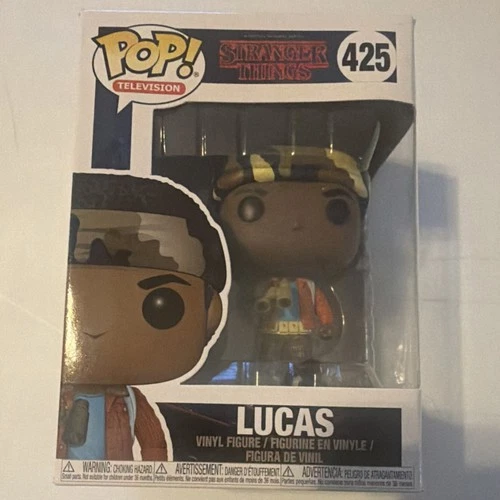 Funko Pop! Vinyl Stranger Things Lucas #425 Standard Television Figure