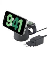 Belkin Boostcharge Pro 2-In-1 Qi2 Ladestation 15W Magsafe Iphone 17 Apple Watch