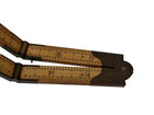 MINT ANTIQUE NO. 32 BOXWOOD & BRASS 12 INCH FOUR-FOLD CALIPER RULE HAS ALL PINS — photo 7