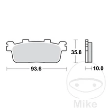 28112 Compatible with KYMCO K-XCT 300 I ABS 27.7 CV 20.4KW 1CIL. D8000100 BASTID