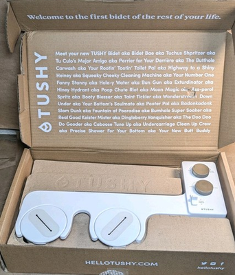 #ad TUSHY Spa 3.0 Warm Water Bidet Toilet Seat Attachment READ KNOB COLOR MAY VARY $29.99