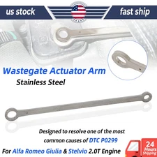 For Alfa Romeo Wastegate Actuator Arm Giulia & Stelvio 2.0T Engine P0299 Steel