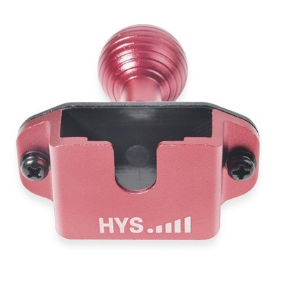 2 Way Radio/Walkie Talkie Mic Holder Aluminum Alloy with 1'' Ball for Handhel...