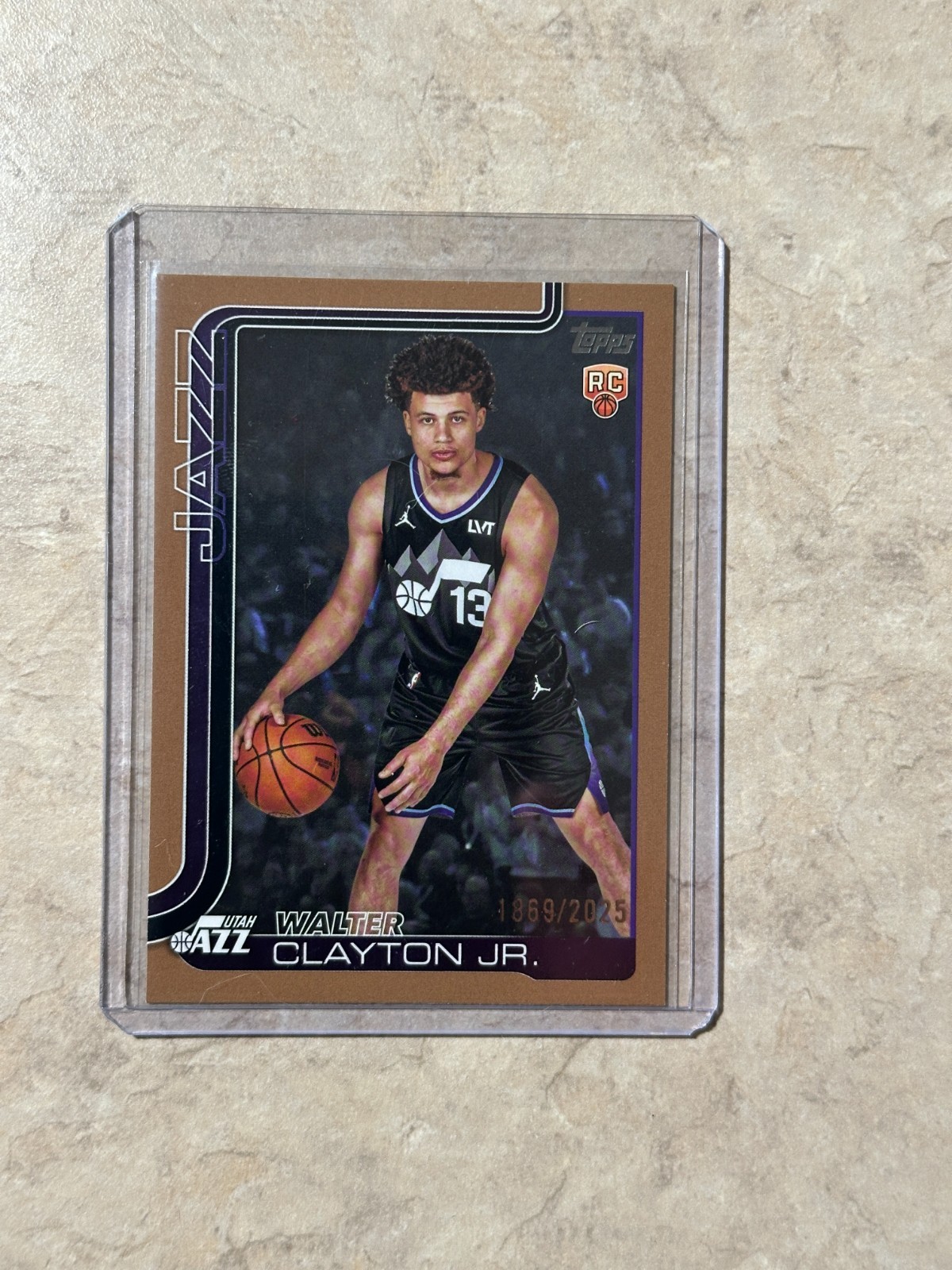 2025-26 Topps Basketball - Walter Clayton Jr. #218 Gold /2025 (RC)
