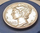 1940  Brilliant Uncirculated Dime 90% Silver Blazing Original Luster # 416 ~ 16