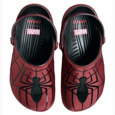 Limited Edition Spider-Man Neo Classic Clog Crocs Size 5-8M