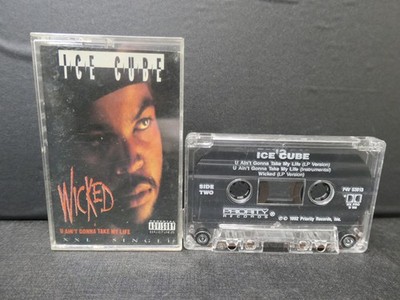 ICE CUBE Cassette WICKED and U Ain't Gonna Take My Life XXL Single - 1992