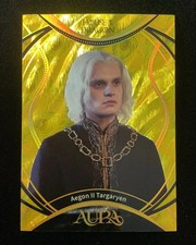 Game of Thrones Aegon II Targaryen Aura Gold Peacock /10 2025 Kakawow AQY-AGP-32