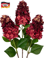 KüNstliche Hortensie Set 3Er Rispenblumen FrüHlingsdeko FüR Zuhause