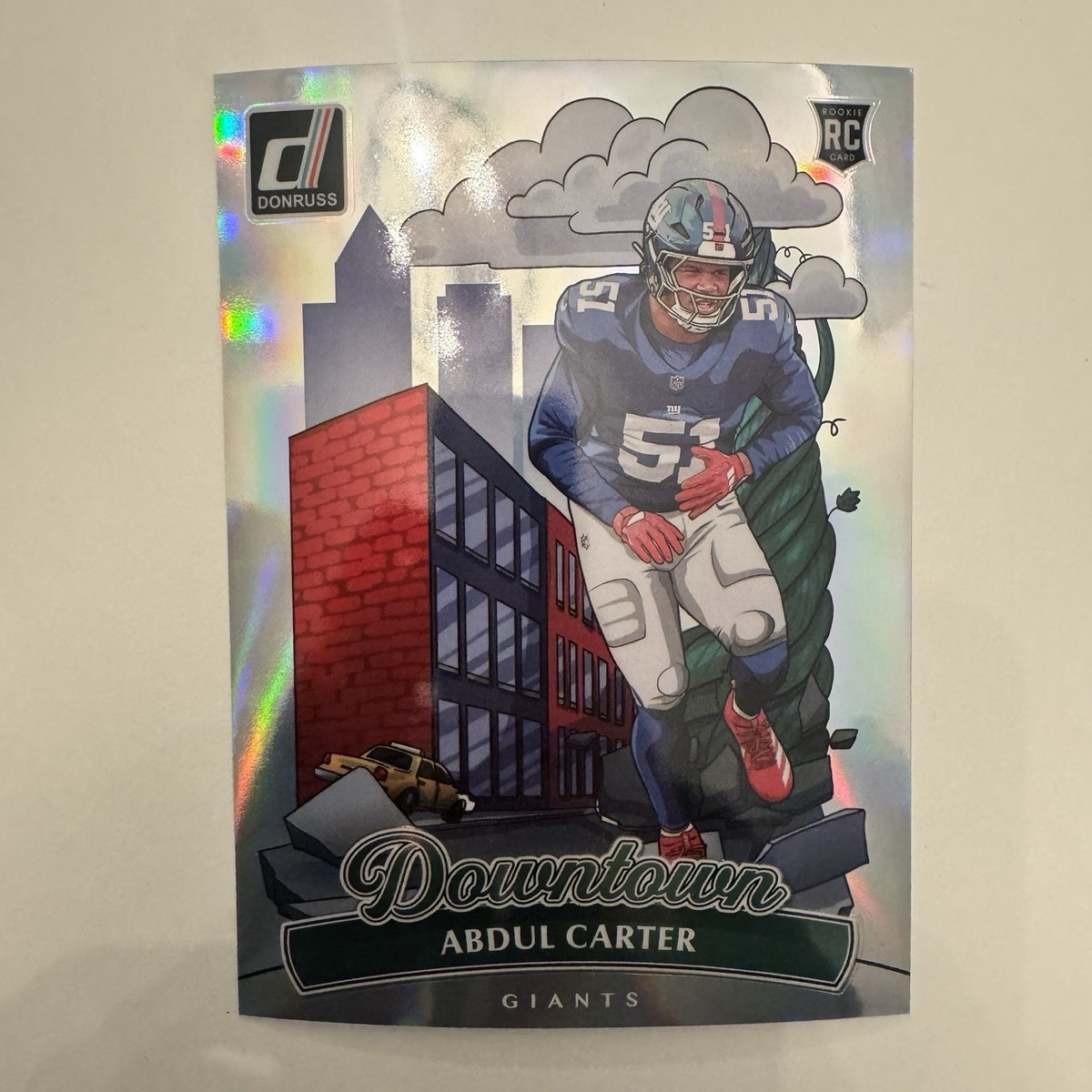 吉本興業　DOWN TOWNダウンタウン　カード　レア Abdul Carter Jumbo Downtown 2025 Donruss Damaged | eBay
