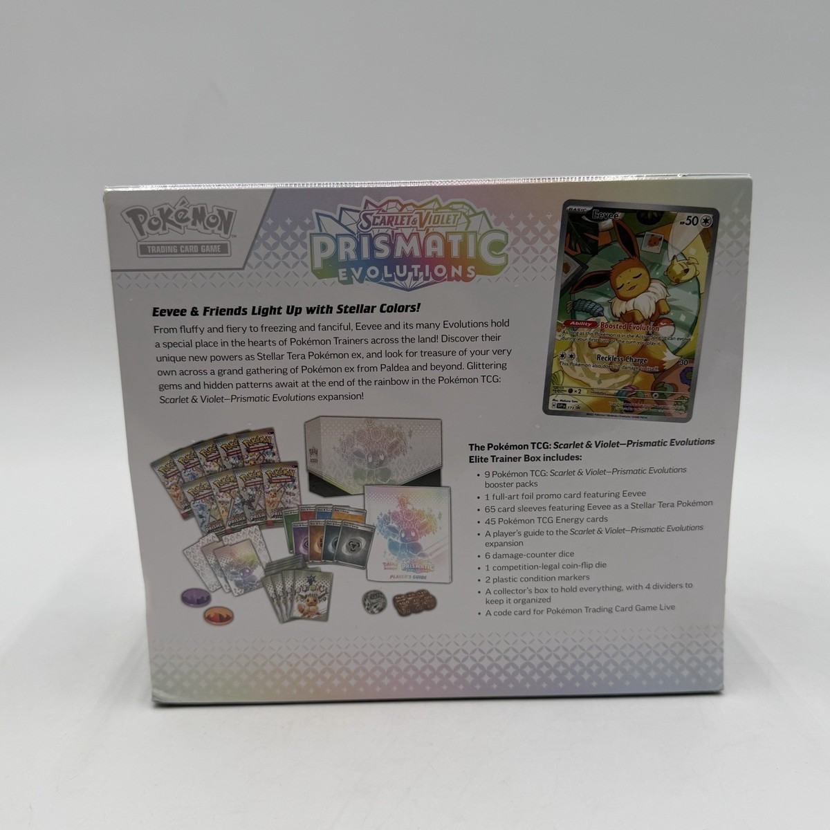 Pokémon TCG Prismatic Evolutions Elite Trainer Box ETB FACTORY