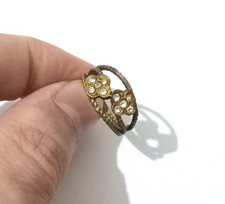 EXTREMELY ANCIENT BRONZE ANTIQUE STYLE ROMAN RING ARTIFACT AMAZING VERY STUNNING