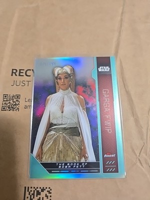 2023 Topps Finest Star Wars Garsa Fwip Aqua Refractor/199 #FN-25 