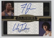 2004-05 SP Signature Edition Alumni Associates Luke Jackson Fred Jones Auto 4g8