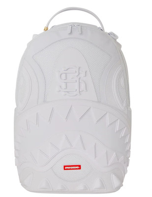 Sprayground ORBITAL HALO Backpack New White Travel Bookbag School Bag
