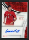 2017 GONZALO JARA 33/75 AUTO PANINI IMMACULATE COLLECTION MARQUEE SIGNATURES