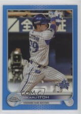 2022 Chrome NPB Nippon Professional Baseball Blue Refractor Hikaru Itoh 02dt