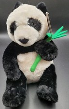 FAO Schwarz Panda Bear Toy Plush Planet Love 10 Inch NWT Recycled