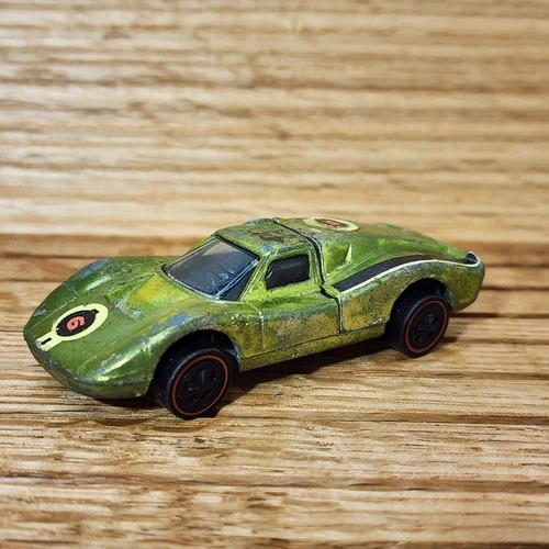 Vintage  1968 Hot Wheels Redline Green  Custom Ford MK IV