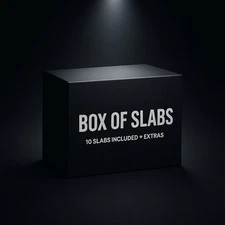 BOX OF 10 SLABS ADVANCED GRADING GRADED CARDS COLLECTION LOT HITS AUTOS #/D SP 9