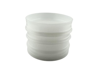 Tupperware Hamburger Replacement Four  Keepers  (NO LID) New