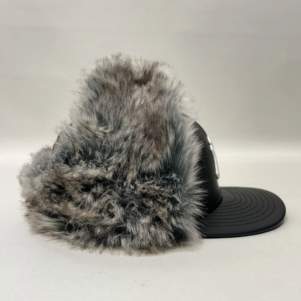 NEW ERA 59 Fifty Dog Ear Cap Synthetic Leather New York Yankees NEW Fedex - Image 4 of 4