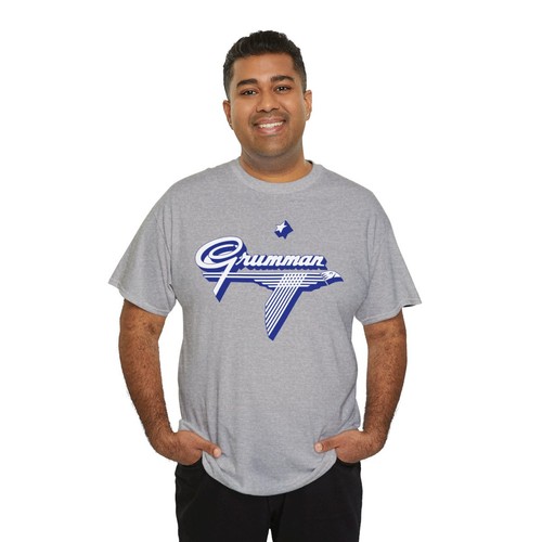 Camiseta para hombre Grumman Aircraft Engineering Logo American Heavy de algodón - Imagen 30 de 31