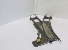 Spur 0, Handweiche rechts, f&uuml;r Uhrwerk-Betrieb, Blech, XZ1406X