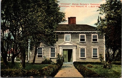 Bishop Berkeley Residence Middletown Rhode Island RI UNP DB Postcard XA17