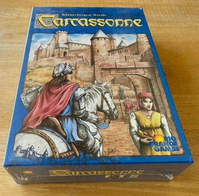 Rio Grande Boardgame ~ Carcassonne (2000 Ed) Made in Germany - NEW - SEALED - Image 1 of 3