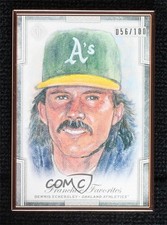 2019 Transcendent Franchise Favorites Reproductions Dennis Eckersley HOF 0f6k