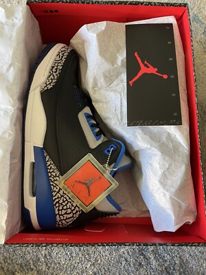 Jordan 3 Sport Blue Size 12 s-l400.jpg main image 3