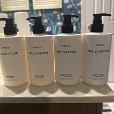 BYREDO BAL D'AFRIQUE -  2 Jumbo Lotion/ 2 Jumbo Body Wash 15.2oz / 450ML Bundle