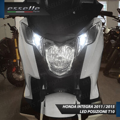 COPPIA LUCI POSIZIONE LED PER HONDA INTEGRA 700 750 T10 W5W