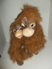 2000 discovery communications animal planet mother orangutan ape and baby plush