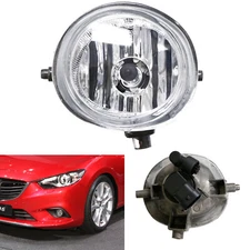 Left LH Driver Side ONLY Fog Light Lamp w/ Halogen Bulb For Mazda 2 3 6 CX5 CX7