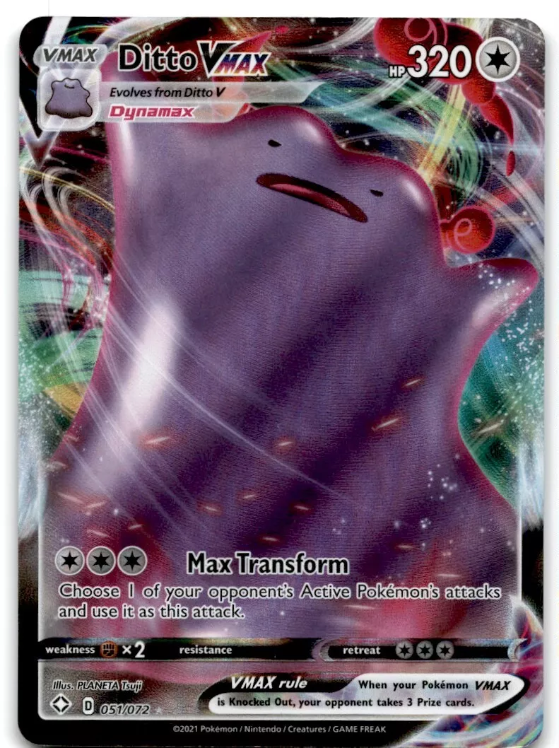 Pokemon Shining Fates Ditto VMAX #51 