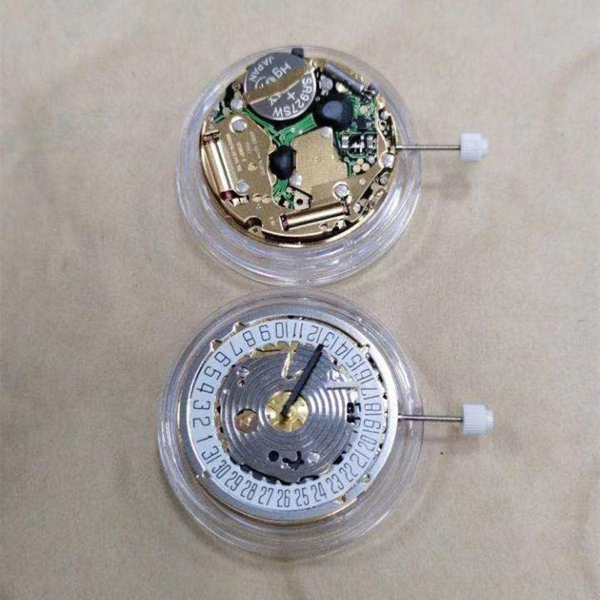 古掛時計 Watchmakers ISA 8176-2050 Quartz Movement Small Second@2 Date at 6