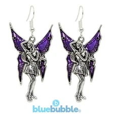 Bluebubble FAIRY FOREST Vintage Faerie Earrings Sweet Magical Wishes Gothic Girl
