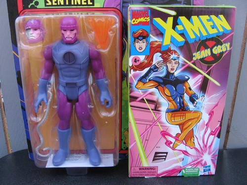 Marvel Legends VHS Retro X-Men Jeans Grey, Sentinel, & 97' Magneto / Animated - Bild 3 von 21