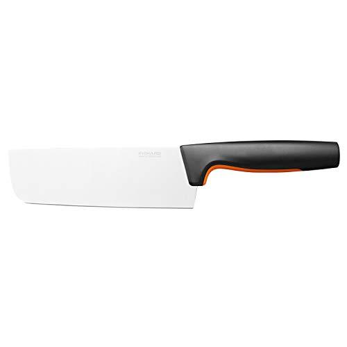 Fiskars Coltello per verdure Nakiri, Functional Form, Lunghezza totale: 28 cm, A