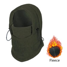 Thermal Fleece Warm Balaclava Cap Winter Face Mask Cover Hat Hood Neck Warmer
