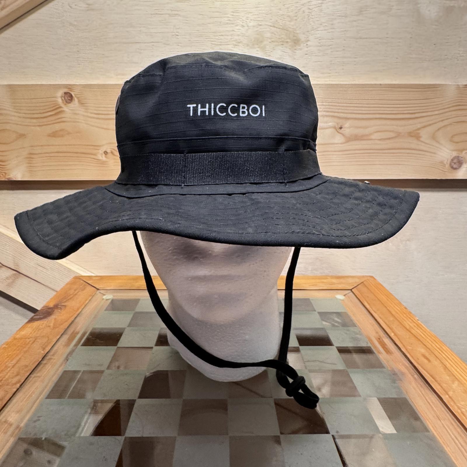 THICCBOI Bucket Fisherman Hat for Outdoor Hiking Size 60 with Buttons