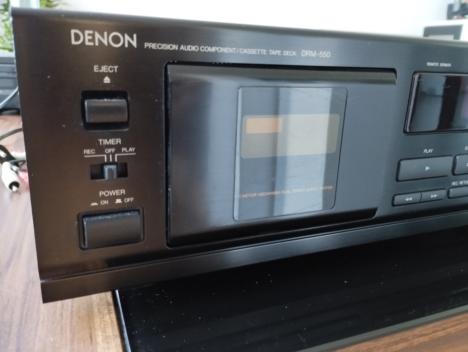 Denon DRM550 Kassettendeck Kassettenspieler 16W leise