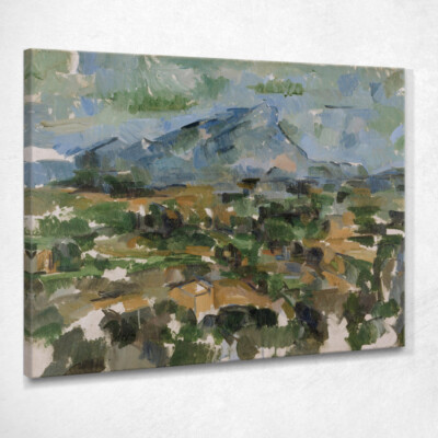 Montagna Di Sainte-Victoire Paul Cézanne, pcz38 quadro stampato su tela