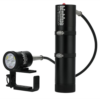 BigBlue VTL7000P Max EOS Sidemount Dive Light